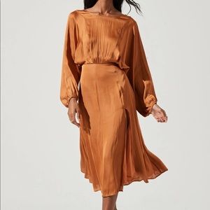 Marin Dolman Sleeve Midi Dress ASTR